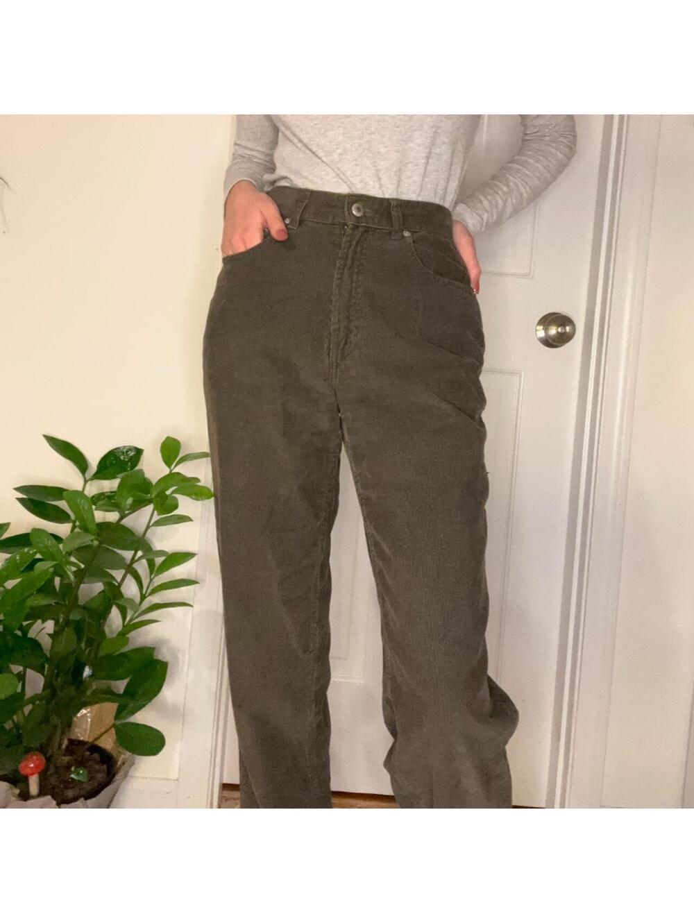 Vintage Old Navy Green Corduroy Trousers